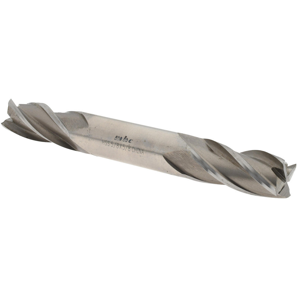 Value Collection 720-4114 Square End Mill 5/8" Dia, 1-3/8" LOC, 4 Flute, High Speed Steel