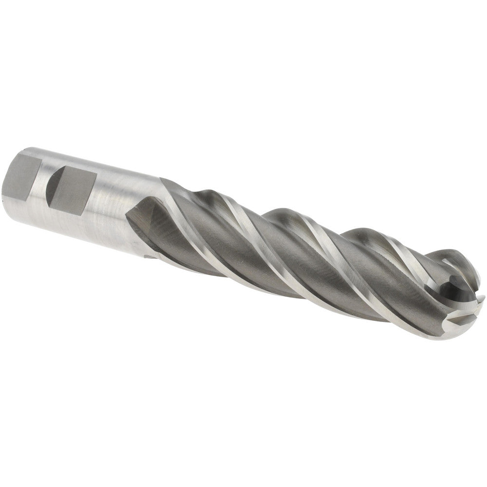 Value Collection 320-3778 Ball End Mill 1" Dia, 4" LOC, 4 Flute, High Speed Steel