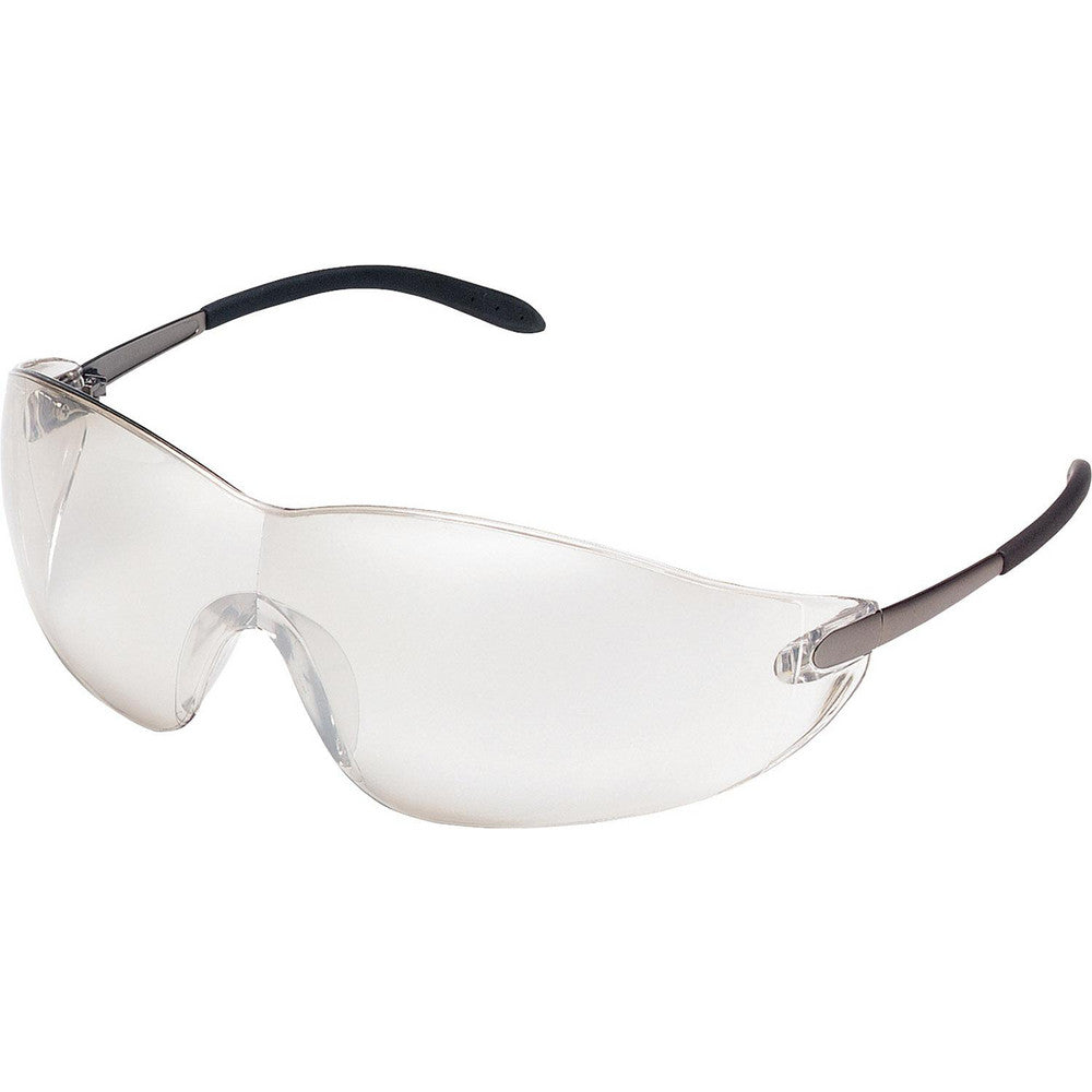 MCR Safety S2119 Safety Glasses Scratch-Resistant, Polycarbonate, Clear Mirror Lenses, Frameless