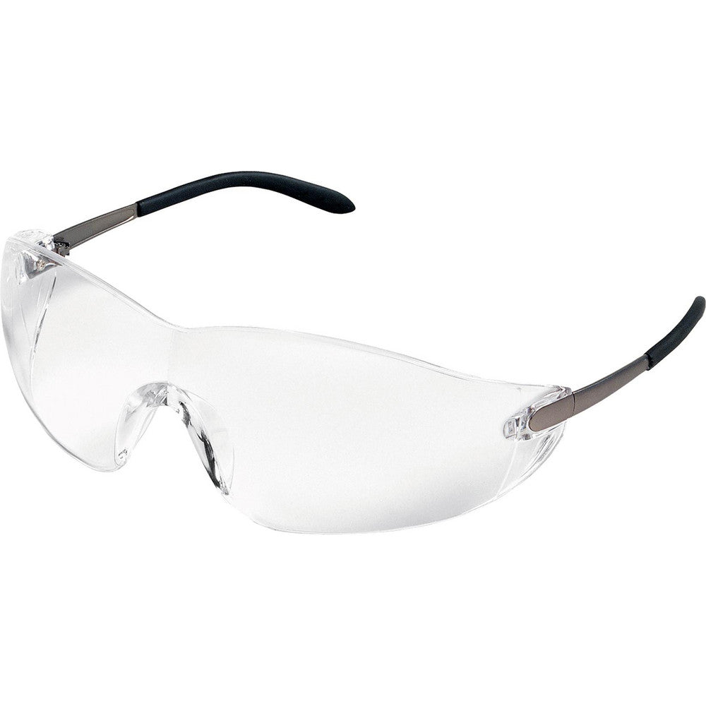 MCR Safety S2110AF Safety Glasses Anti-Fog & Scratch-Resistant, Polycarbonate, Clear Lenses, Frameless
