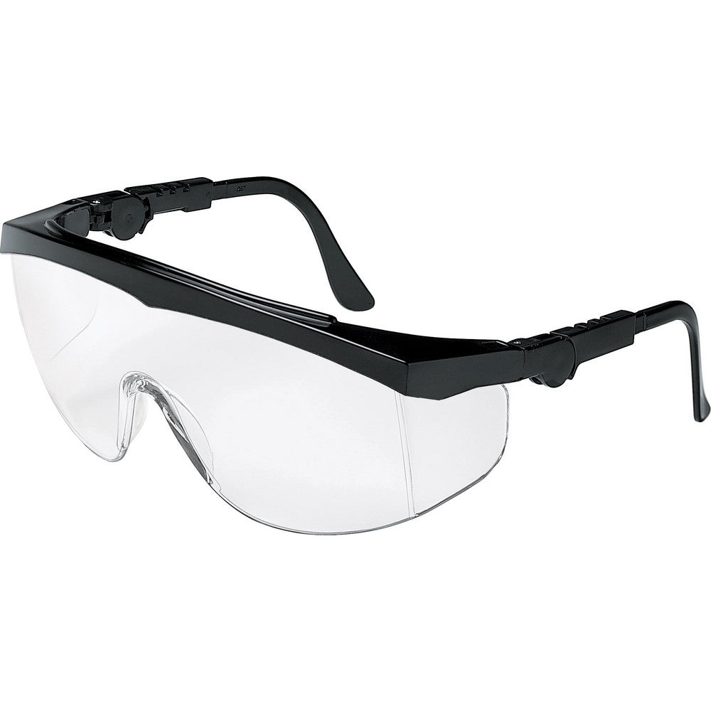 MCR Safety TK110 Safety Glasses Scratch-Resistant, Polycarbonate, Clear Lenses, Half-Framed