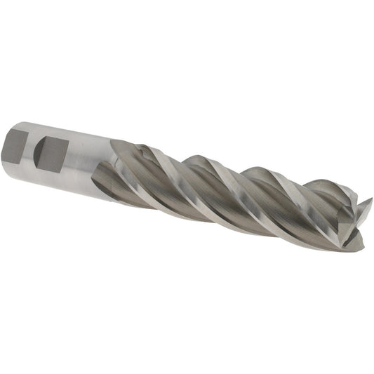 Value Collection 720-3325 Square End Mill 1" Dia, 4" LOC, 4 Flute, High Speed Steel