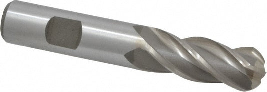 Value Collection 320-3750 Ball End Mill 5/8" Dia, 1-5/8" LOC, 4 Flute, High Speed Steel