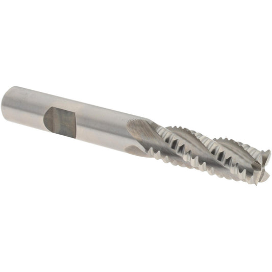 Value Collection 724-0086 Roughing End Mill 3/8" Dia, 4 Flute, Single End, Cobalt