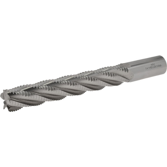 Value Collection 724-0272 Roughing End Mill 1" Dia, 5 Flute, Single End, Cobalt
