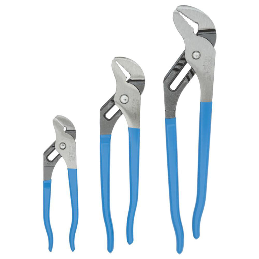 Channellock GS-3 Plier Set 3 Pc, Tongue & Groove Pliers