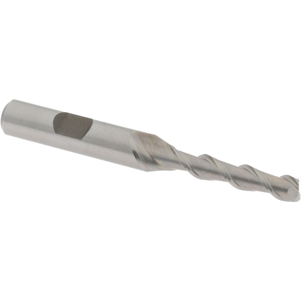 Value Collection 720-1503 Square End Mill 1/4" Dia, 1-1/4" LOC, 2 Flute, High Speed Steel