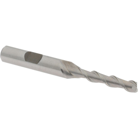 Value Collection 720-1503 Square End Mill 1/4" Dia, 1-1/4" LOC, 2 Flute, High Speed Steel