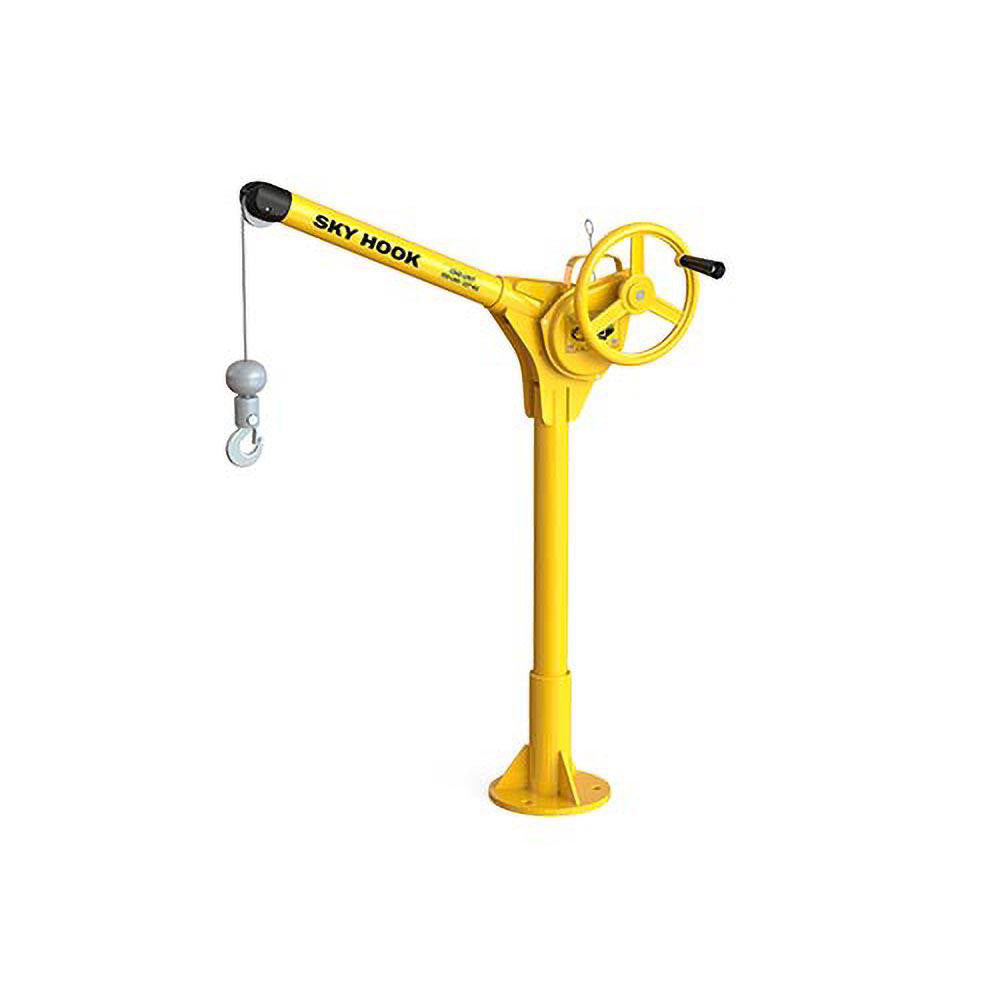 Sky Hook 8527 Jib Crane Bench Mount, 500 lb Limit, 360 &deg Rotation