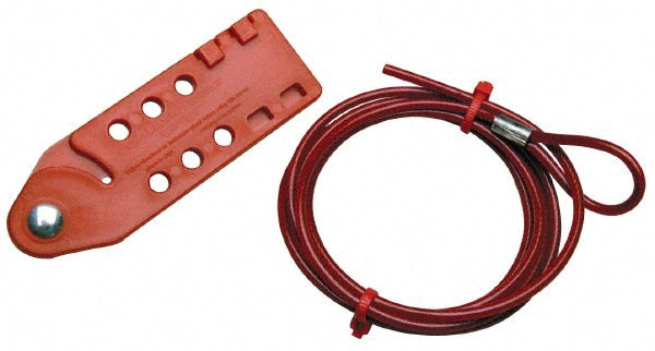 Brady 45351 6' Cable Length, 6 Lockout Points, Cable Lockout