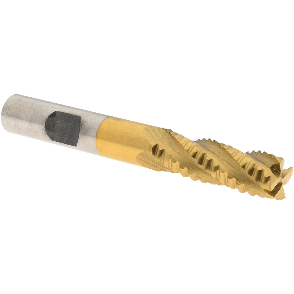Value Collection 724-1086 Roughing End Mill 3/8" Dia, 4 Flute, Single End, Cobalt