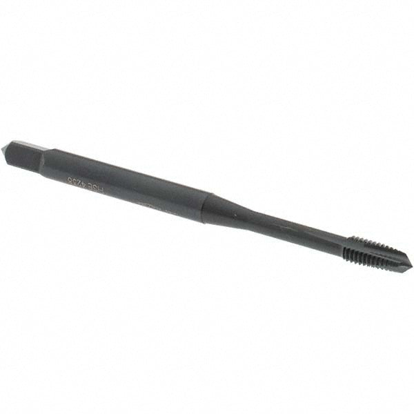 OSG 2590401 Spiral Point Tap M3x0.5 Metric, 3 Flutes, Plug Chamfer, 6H Class of Fit, HSS-E Vanadium, Steam Oxide Coated