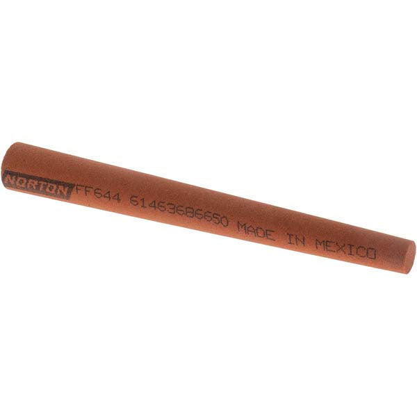 Norton 61463686650 Sharpening Stone 1/4'' Thick, Round Tapered