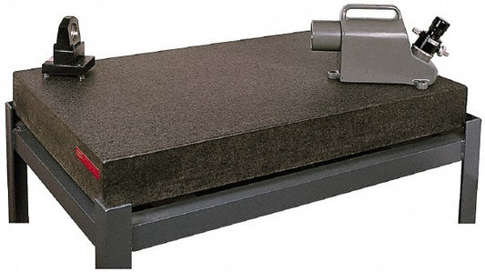 SPI 24X36X4-B0 Inspection Surface Plate 24" Wide, 36" Long, 4" Thick, Granite, No Ledge, Grade B