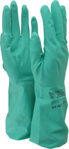 Ansell 117722 Chemical Resistant Gloves AlphaTEC™ 37-676, Size Medium, 17.00 mil, Nitrile-Coated, Nitrile, Supported