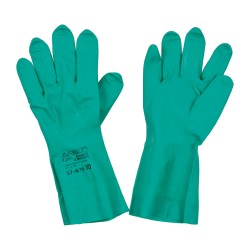 Ansell 117724 Chemical Resistant Gloves AlphaTEC™ 37-676, Size X-Large, 17.00 mil, Nitrile-Coated, Nitrile, Supported