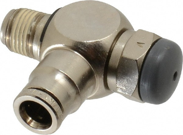 Norgren 12VB00418 Air Flow Control Valve Needle, Tube x NPT, 1/4" Tube OD