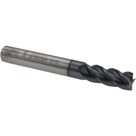 Accupro 01982529 Square End Mill 5/16'' Dia, 3/4'' LOC, 5/16'' Shank Dia, 2-1/2'' OAL, 4 Flutes, Solid Carbide