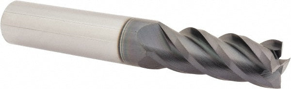 Accupro 01982685 Square End Mill 13/32'' Dia, 1'' LOC, 7/16'' Shank Dia, 2-3/4'' OAL, 4 Flutes, Solid Carbide