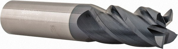 Accupro 01982941 Square End Mill 3/4'' Dia, 1-1/2'' LOC, 3/4'' Shank Dia, 4'' OAL, 4 Flutes, Solid Carbide