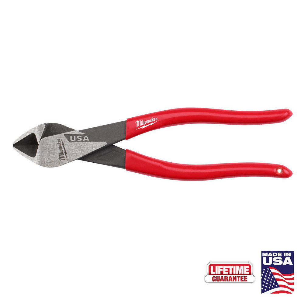 Milwaukee Tool MT508 Cutting Pliers Insulated No  Capacity (Decimal Inch) 1.2500  Overall Length (Decimal Inch) 8.0000  Jaw Width (Decimal Inch) 1.25  Head Style Cutter Diagonal  Cutting Style Diagonal