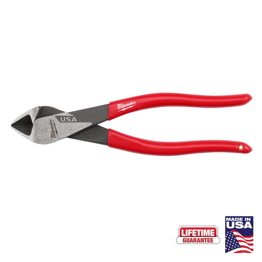 Milwaukee Tool MT508 Cutting Pliers Insulated No  Capacity (Decimal Inch) 1.2500  Overall Length (Decimal Inch) 8.0000  Jaw Width (Decimal Inch) 1.25  Head Style Cutter Diagonal  Cutting Style Diagonal