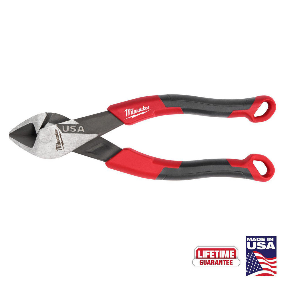 Milwaukee Tool MT556 Cutting Pliers Insulated No  Capacity (Decimal Inch) 1.2500  Overall Length (Decimal Inch) 6.0000  Jaw Width (Decimal Inch) 1.25  Head Style Cutter Diagonal  Cutting Style Diagonal