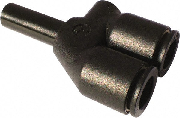 Legris 3142 04 00 Push-To-Connect Plug-in Tube Fitting Y-Plug, 5/32" OD