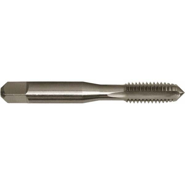Greenfield Threading 326004 Straight Flute Tap 1/4-20 UNC, 2 Flutes, Plug, 2/3B Class of Fit, High Speed Steel, Bright/Uncoated