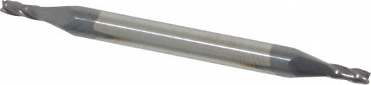 Kyocera SGS Precision Tools 31172 Square End Mill 1/16" Dia, 1/8" LOC, 4 Flute, Solid Carbide