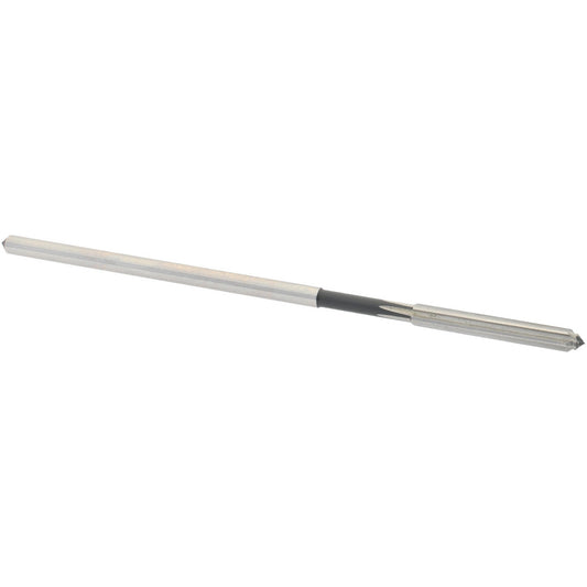 Value Collection 144429601265000 Chucking Reamer 0.1265" Dia, Straight Flute, Straight-Cylindrical Shank, HSS