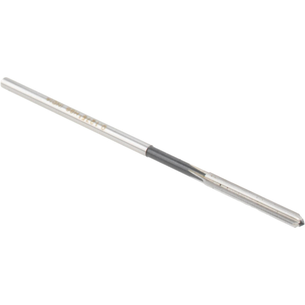 Value Collection 144429601275000 Chucking Reamer 0.1275" Dia, Straight Flute, Straight-Cylindrical Shank, HSS