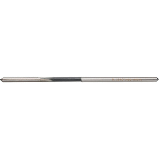 Value Collection 144429601340000 Chucking Reamer 0.1340" Dia, Straight Flute, Straight-Cylindrical Shank, HSS