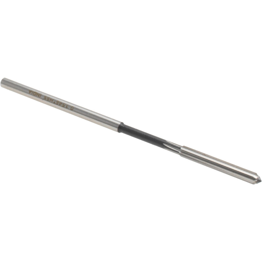 Value Collection 144429601545000 Chucking Reamer 0.1545" Dia, Straight Flute, Straight-Cylindrical Shank, HSS