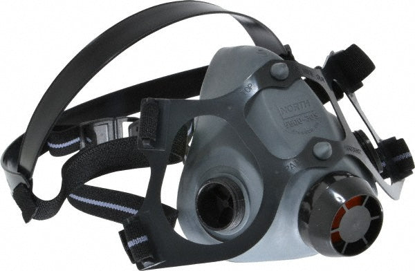 North 550030S Half Facepiece Respirator Elastomer, Threaded, Small