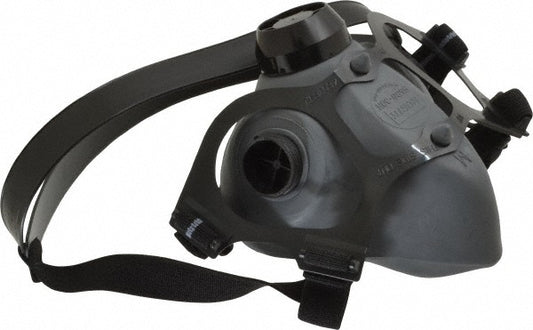 North 550030M Half Facepiece Respirator Elastomer, Threaded, Medium