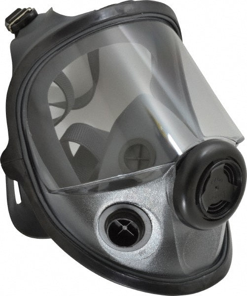 North 54001 Full Face Respirator Elastomer, Threaded, Medium/Large