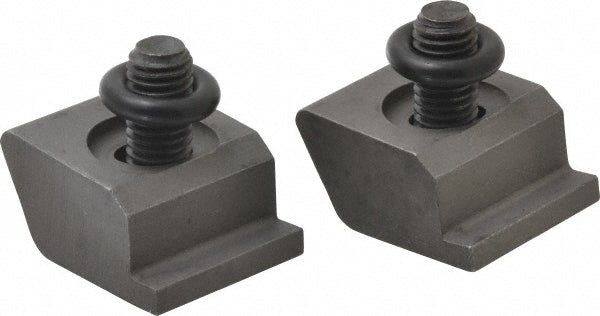 Mitee-Bite 26088 1/2-13 Screw Thread, 1-1/2" Wide x 3/8" High, Serrated Steel Machinable Style Screw Mount Toe Clamp