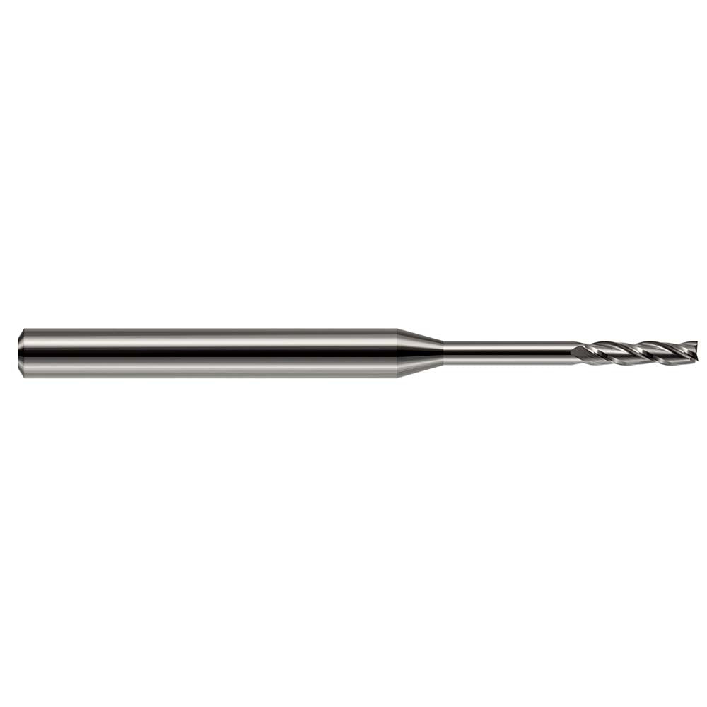 Harvey Tool 13630 Square End Mill 0.0300" Dia, 0.1500" LOC, 3 Flute, Solid Carbide