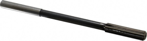Value Collection 144429604300000 Chucking Reamer 0.4300" Dia, Straight Flute, Straight-Cylindrical Shank, HSS