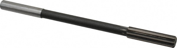 Value Collection 144429605100000 Chucking Reamer 0.5100" Dia, Straight Flute, Straight-Cylindrical Shank, HSS