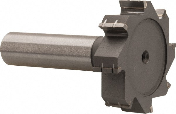 Whitney Tool Co. TC1212 Woodruff Keyseat Cutter 1.5" Cut Dia, 0.375" Cut Width, 1/2" Shank Dia, Straight Tooth