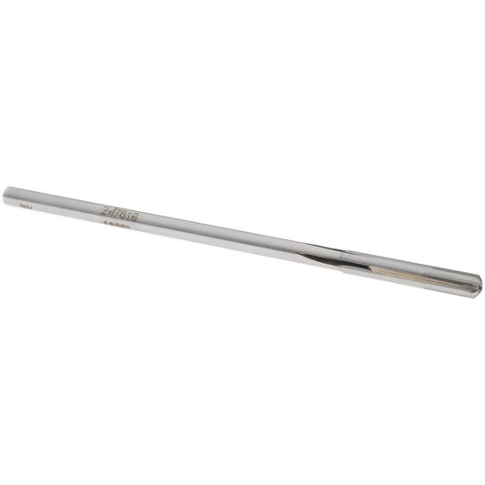 Rock River Tool Inc. 247819 Chucking Reamer 0.1885" Dia, 4-1/2" OAL, 1-1/8" Flute Length, Straight Flute, Straight-Cylindrical Shank, Carbide-Tipped