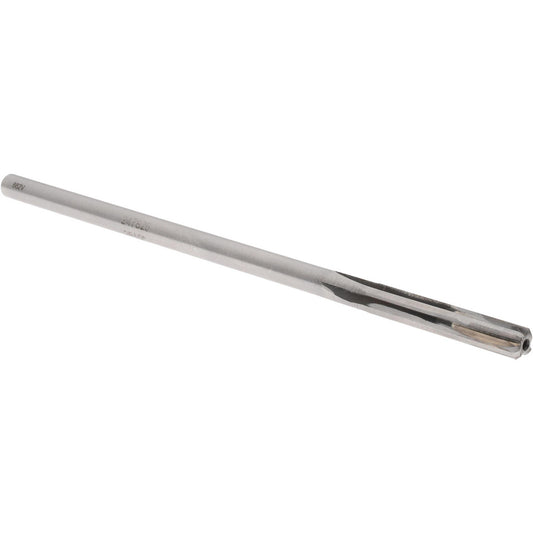 Rock River Tool Inc. 247825 Chucking Reamer 0.2510" Dia, 6" OAL, 1-1/2" Flute Length, Straight Flute, Straight-Cylindrical Shank, Carbide-Tipped