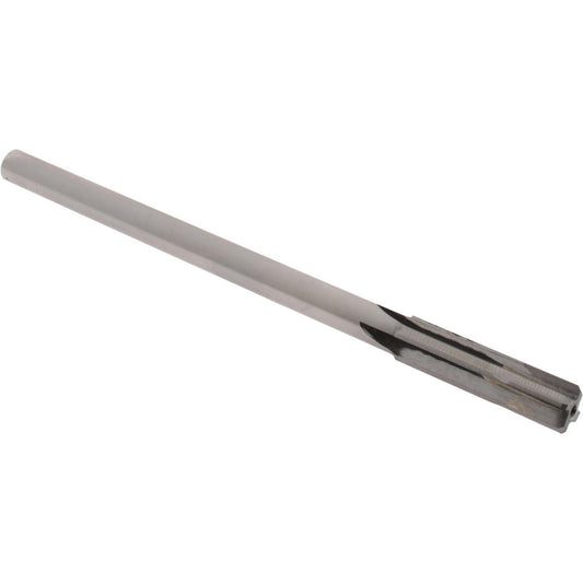 Rock River Tool Inc. 247844 Chucking Reamer 0.4385" Dia, 7" OAL, 1-3/4" Flute Length, Straight Flute, Straight-Cylindrical Shank, Carbide-Tipped