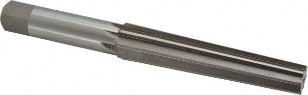 Value Collection SM33MT02 0.5696" Small End, 0.7444" Large End, 5/8" Straight Shank, 3-1/2" Flute, 2MT Morse Taper Reamer