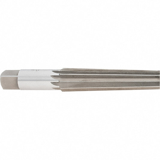 Value Collection SM33MT04 1.0167" Small End, 1.2893" Large End, 1-1/4" Straight Shank, 5-1/4" Flute, 4MT Morse Taper Reamer