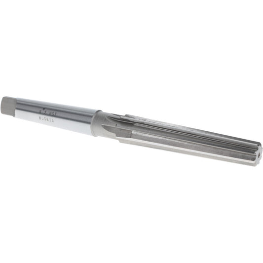 Value Collection ST09MTM2 0.5696" Small End, 0.7441" Large End, 5/8" Tapered Shank, 3-1/2" Flute, 2MT Morse Taper Reamer