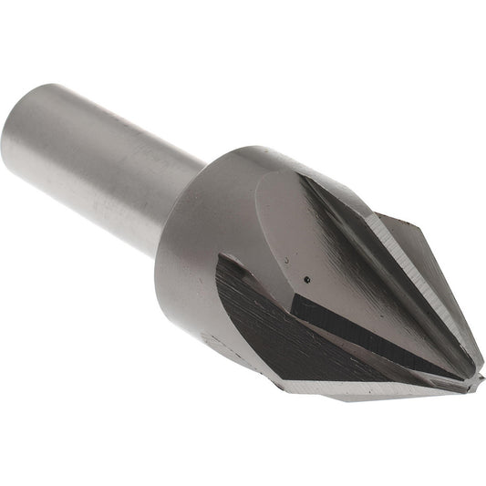 Value Collection SC2060056 Countersink 7/8" Head Dia, 60.00 deg Included Angle, 6 Flute, High-Speed Steel, Right Hand Cut