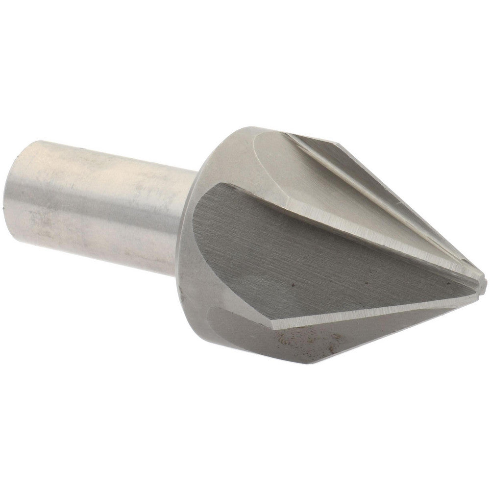 Value Collection SC2060132 Countersink 1-1/2" Head Dia, 60.00 deg Included Angle, 6 Flute, High-Speed Steel, Right Hand Cut